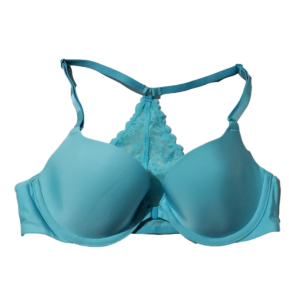 Victoria's Secret Other - Victoria's Secret Aqua Demi Underwire Bra Sz 34B